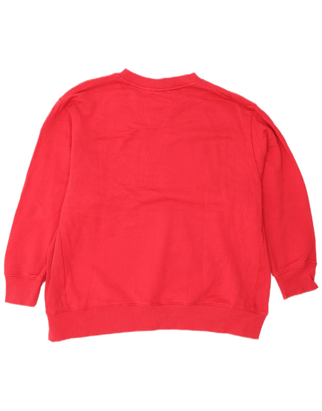 Damski sweter oversize Zara Harvard UK 16, duży, czerwony, bawełniany