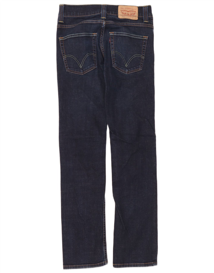 Męskie jeansy Levi's 511 Slim W30 L32 Granatowa bawełna