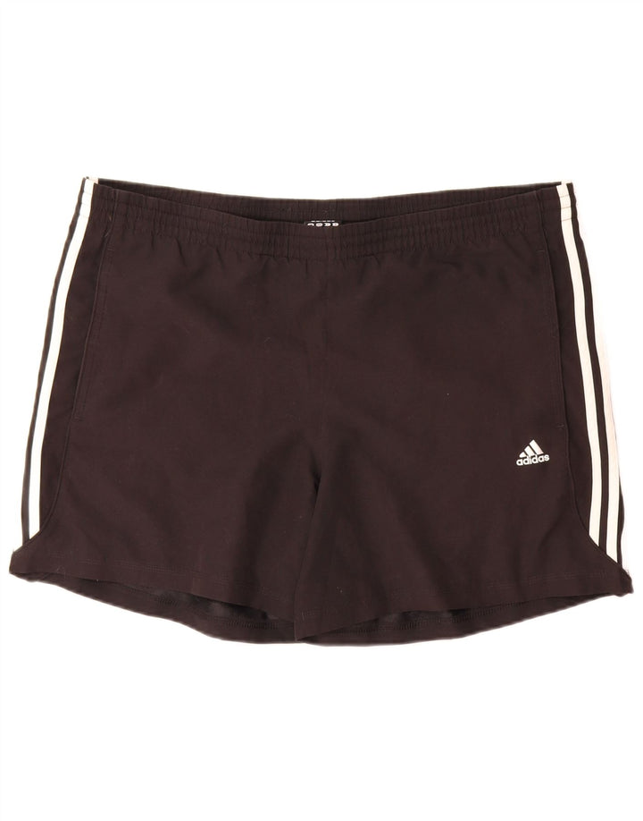Męskie spodenki sportowe Adidas Climalite, duże, czarne, poliestrowe