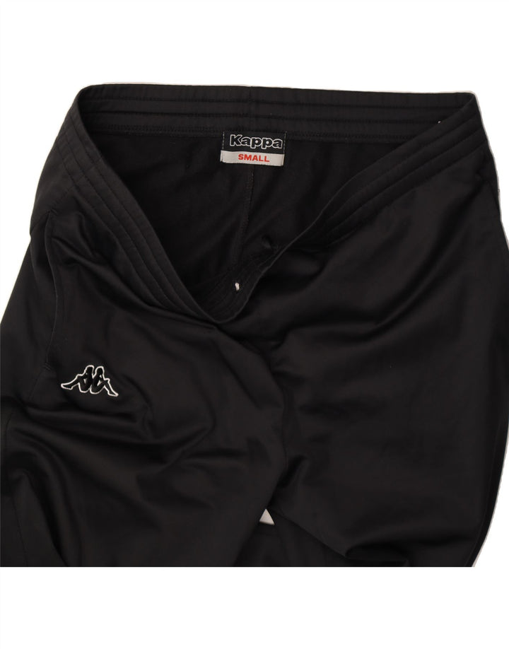 KAPPA Mens Tracksuit Trousers Small  Black Polyester Vintage Kappa and Second-Hand Kappa from Messina Hembry 