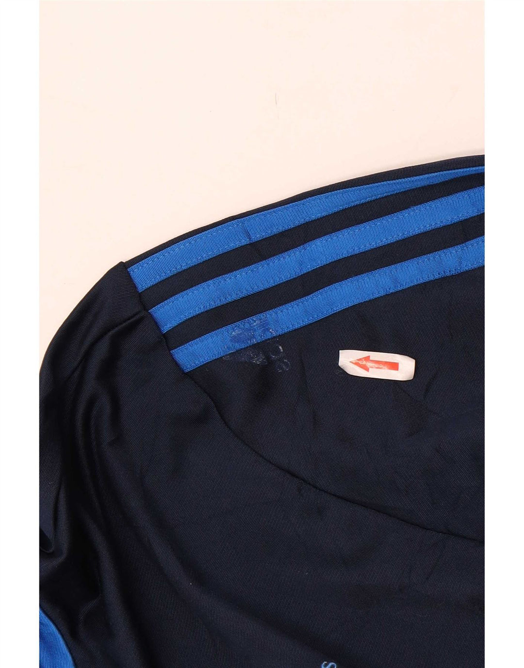 Męska kurtka dresowa Adidas UK 38/40 Średni granatowy poliester