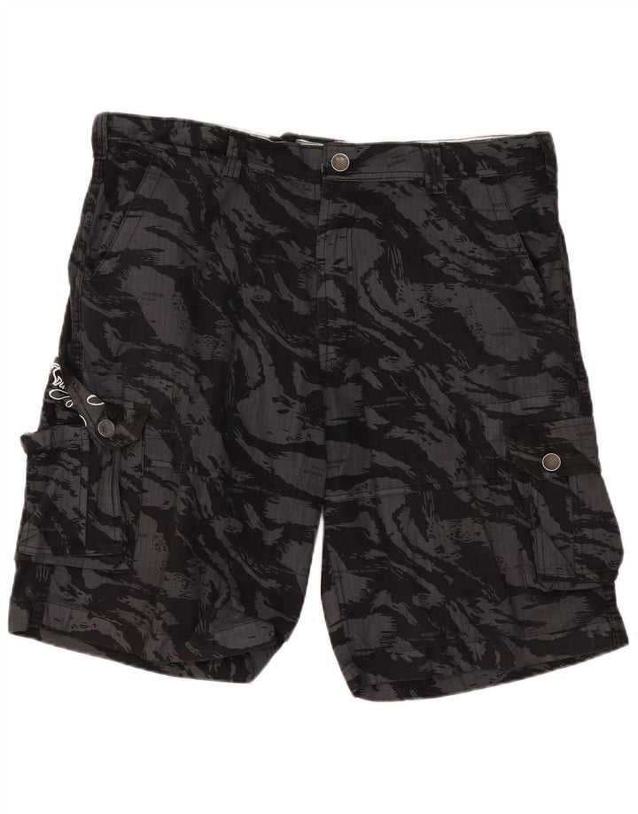 Męskie spodenki cargo Billabong W40 XL w szarym kamuflażu
