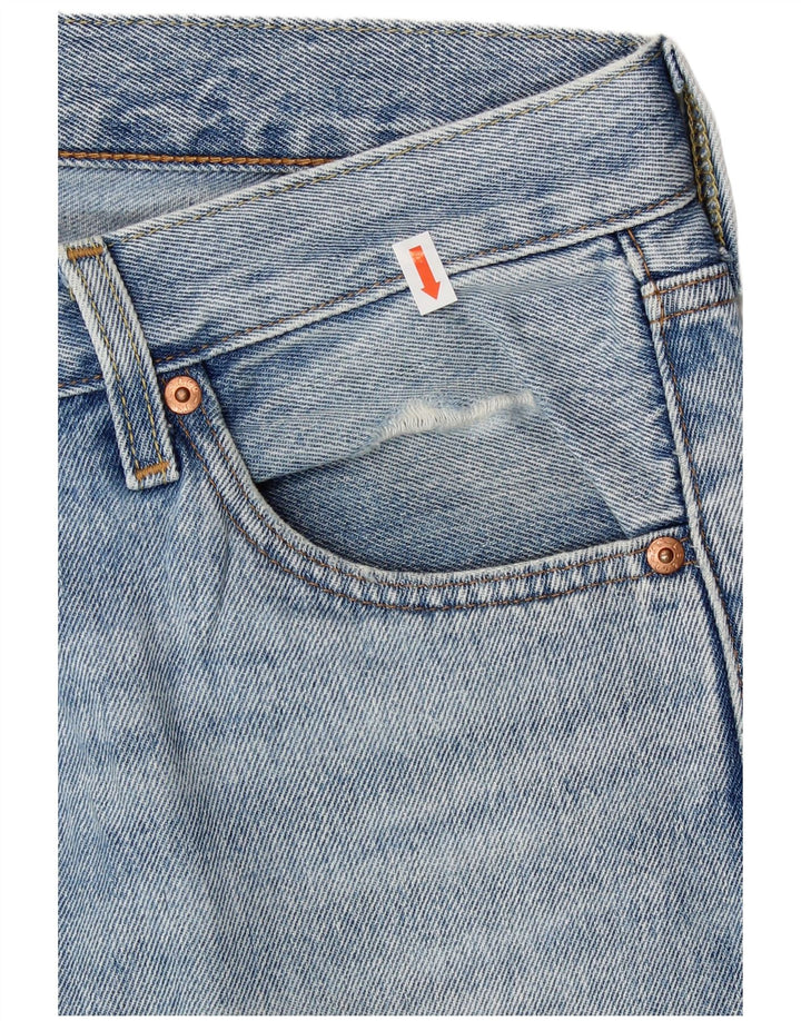 LEVI'S Womens 551 Straight Jeans W29 L26 Blue Cotton