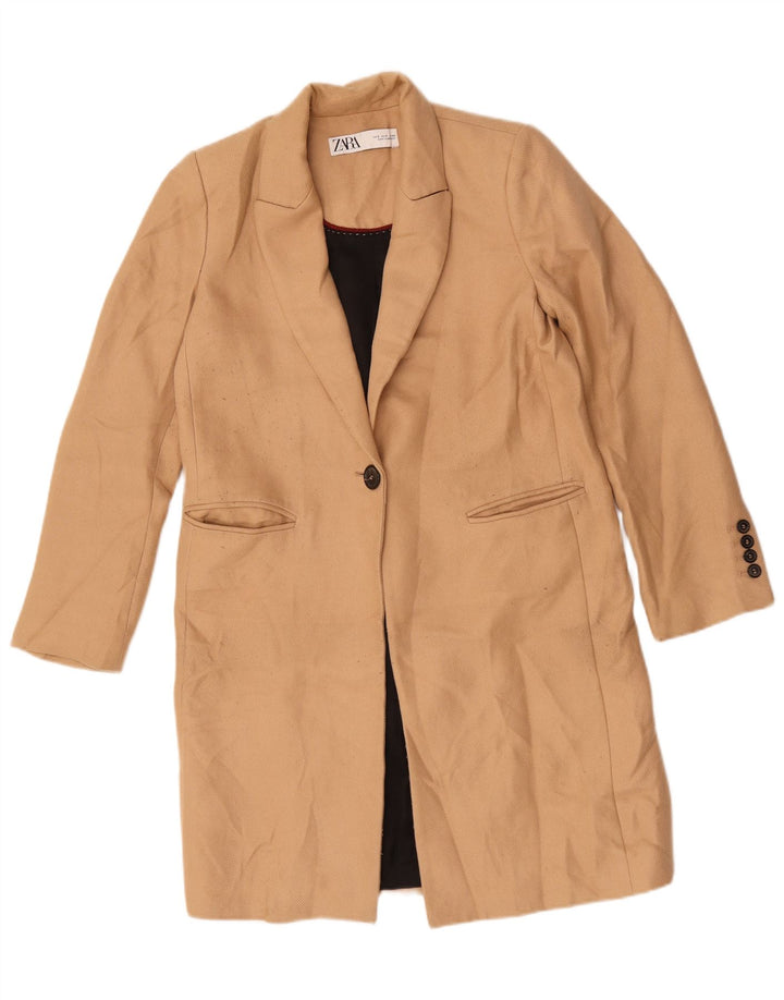 Damska marynarka oversize Zara UK 10 Small Beige
