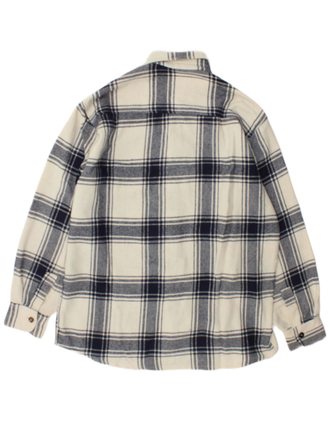 Męska koszula flanelowa Junior.D XL w białą kratę