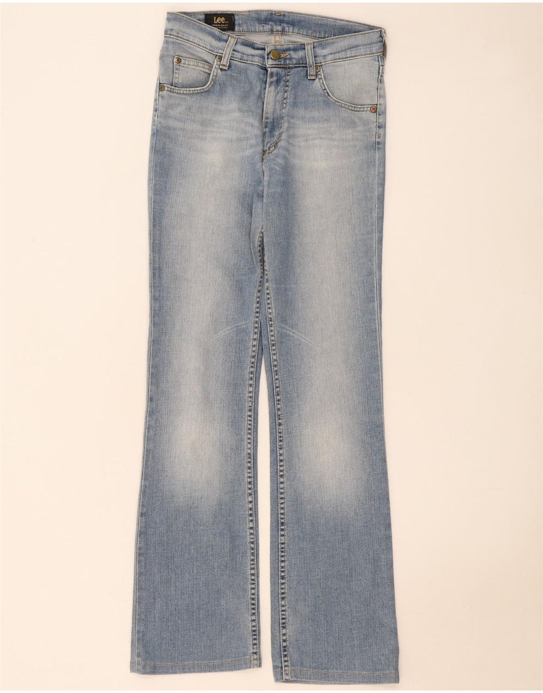 Damskie jeansy Lee REED Bootcut W29 L34, niebieska bawełna