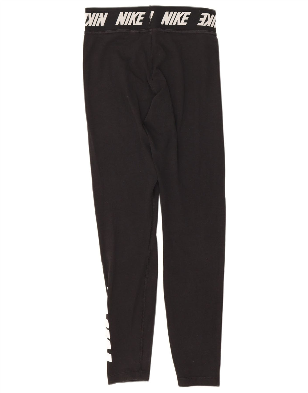 Damskie legginsy Nike Graphic UK 8, małe, czarne, bawełniane