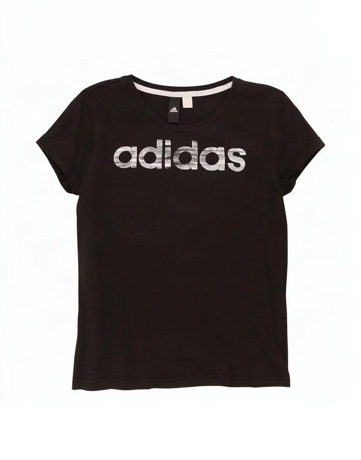 Damska koszulka graficzna Adidas Top UK 12 Medium Black
