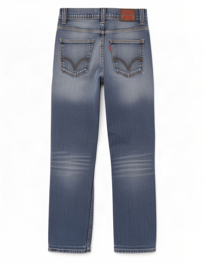 Damskie jeansy Levi's 511 w trudnej sytuacji W30 L29 Niebieska bawełna
