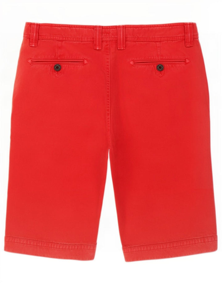 Męskie spodenki Chino Fat Face, duże, W34, czerwone, bawełniane