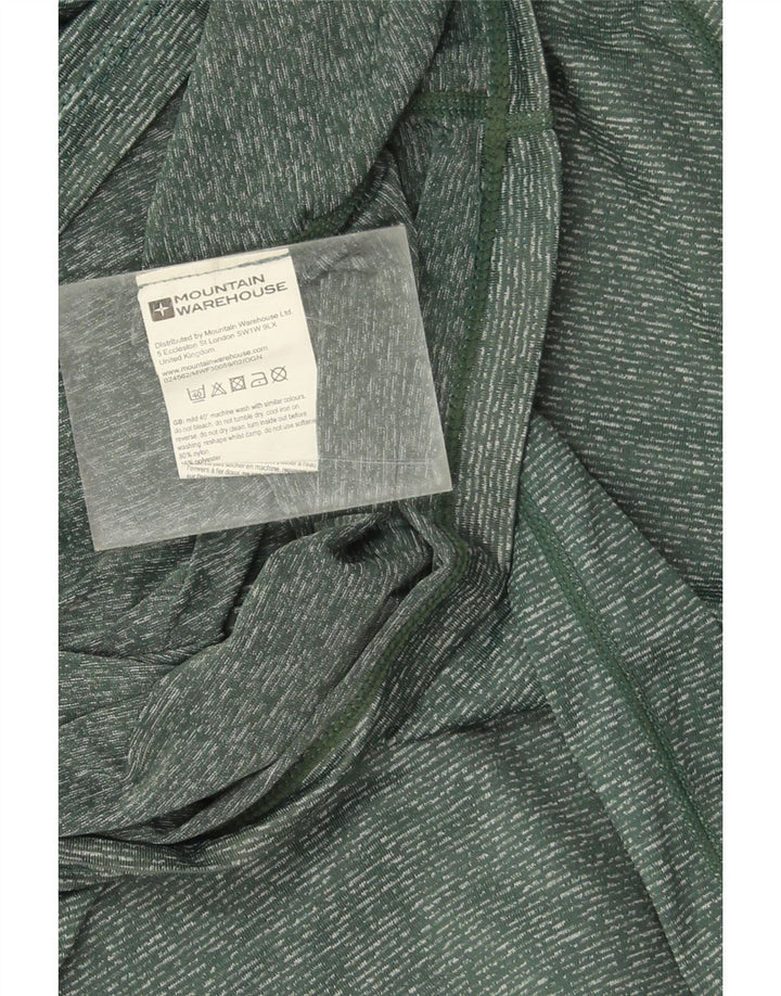 T-shirt męski Mountain Warehouse, duży, zielony nylon z plamkami