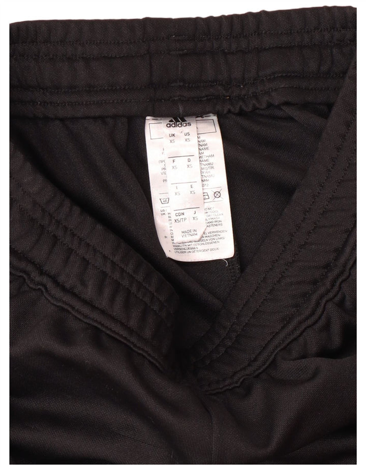 Męskie spodnie dresowe Adidas XS, czarne, poliestrowe