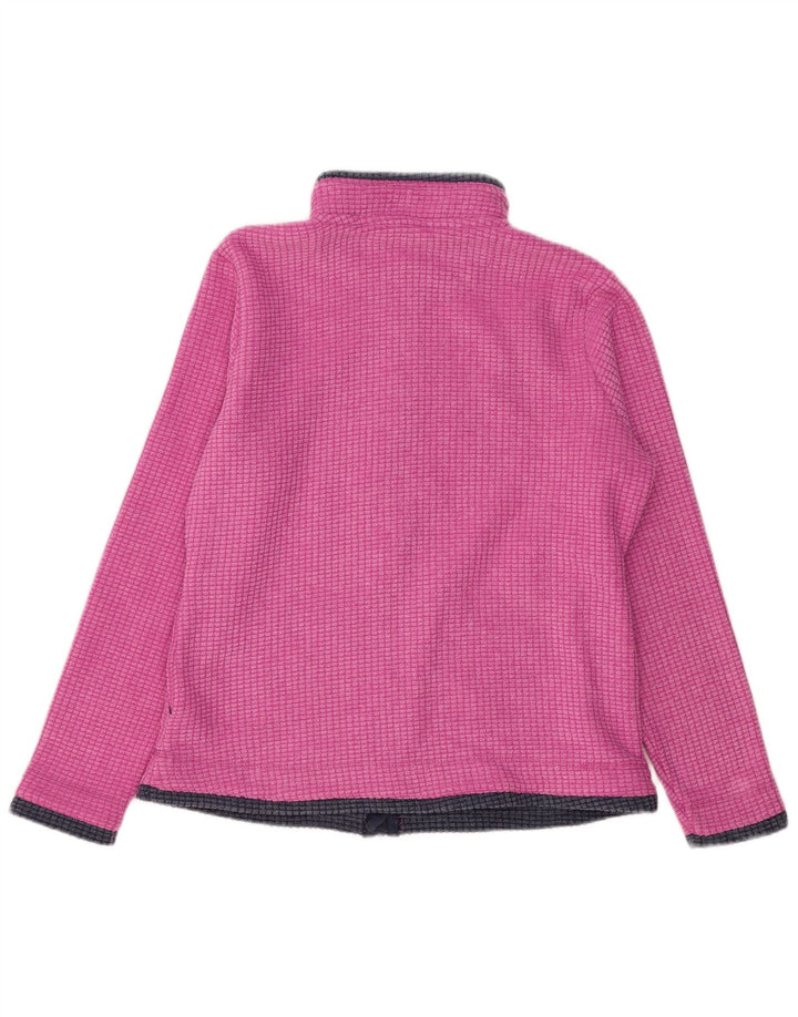 Damska kurtka polarowa Weird Fish UK 14, duża, fioletowa, poliestrowa