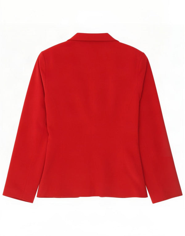 Etam Damska marynarka UK 12 Medium Red Polyester