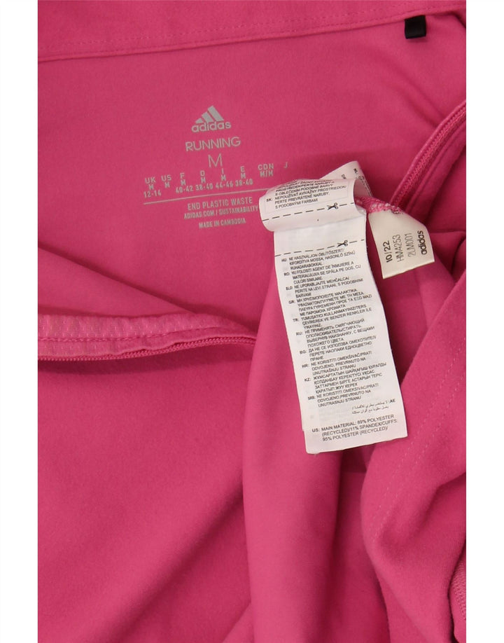 Damski dres Adidas z zamkiem błyskawicznym na szyi, UK 12/14, średni róż