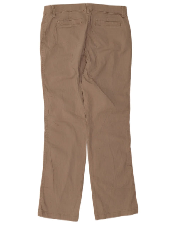Spodnie damskie Lee Riders Straight Casual US 8 Medium W30 L29 Beżowa bawełna