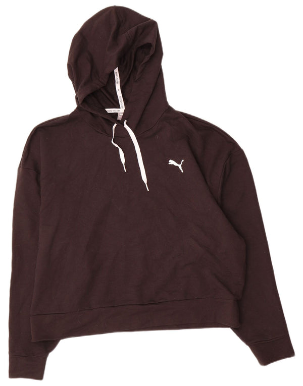 Damska bluza z kapturem Puma, UK 16, duża, czarna