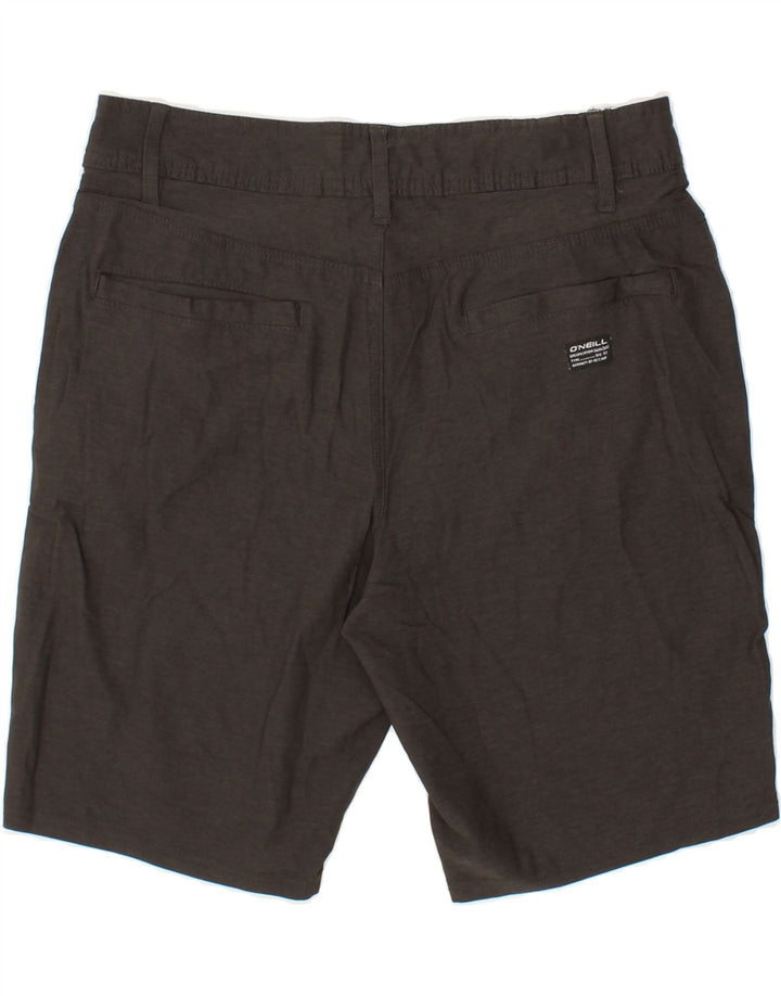 O'NEILL Mens Chino Shorts W31 Medium Grey Polyester Vintage O'Neill and Second-Hand O'Neill from Messina Hembry 