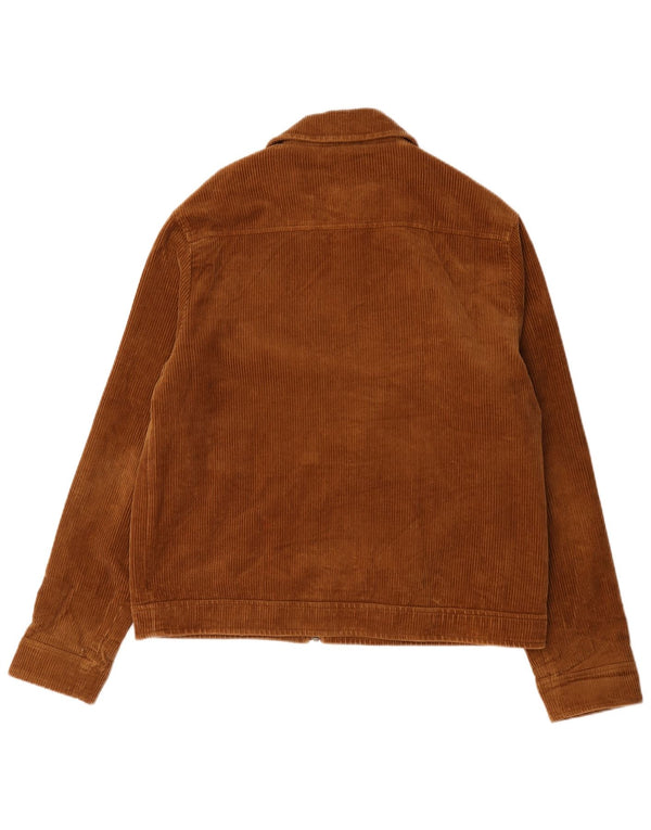 Męska kurtka sztruksowa Jack Wills Bomber UK 40, duża brązowa