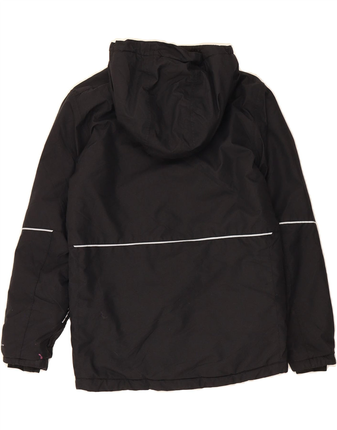 COLUMBIA Boys Omni-Shield Windbreaker Jacket 14-15 Years Large Black Vintage Columbia and Second-Hand Columbia from Messina Hembry 