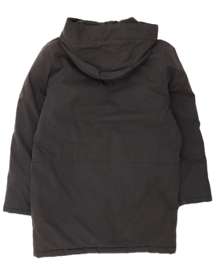 Męska kurtka parka Carhartt Tropper z kapturem UK 34 XS, czarny poliester