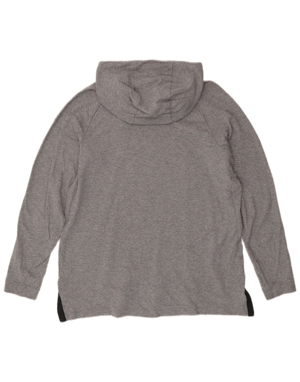 Damska bluza z kapturem Nike UK 18 XL, szara