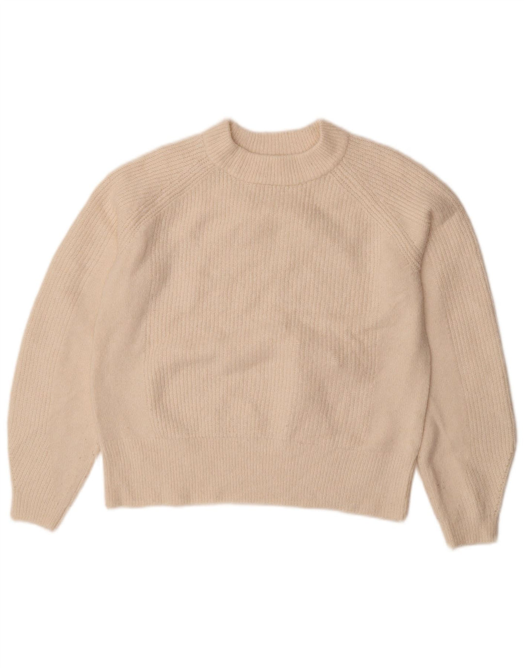 Marks & Spencer Damski sweter z okrągłym dekoltem, UK 10, mały, w kolorze złamanej bieli