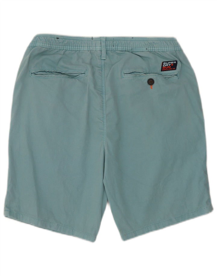 Męskie spodenki chino Superdry, średnie W32, niebieska bawełna