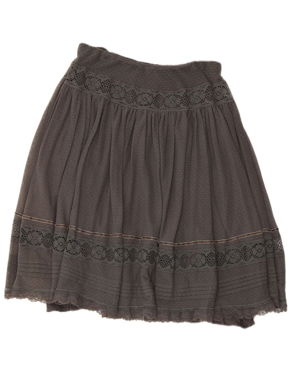 Spódnica plisowana damska Zara Medium W28 w szare paski
