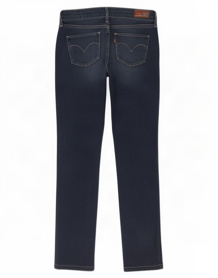 Damskie jeansy Levi's Slim W25 L32 Niebieskie