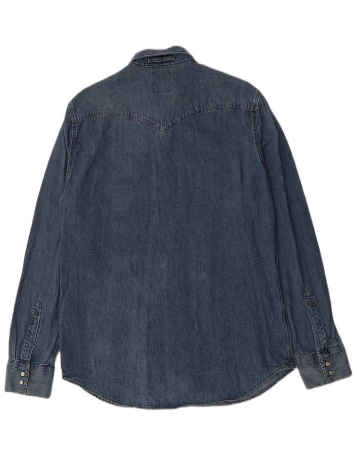 Męska koszula dżinsowa Levi's, duża, niebieska, bawełniana