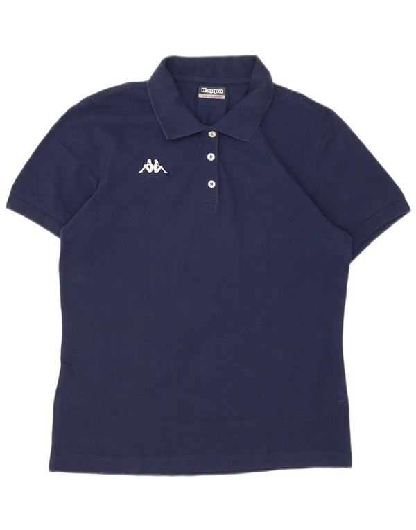 Kappa Womens Polo Shirt UK 20 2XL Navy Blue