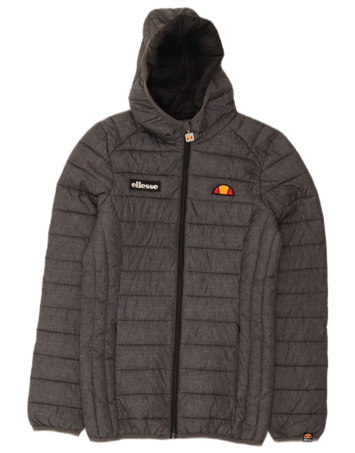 Damska ocieplana kurtka z kapturem Ellesse UK 6 XS, szary nylon