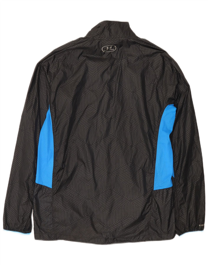 Męska kurtka przeciwdeszczowa Under Armour UK 38 Nylon w kolorze średniej czerni