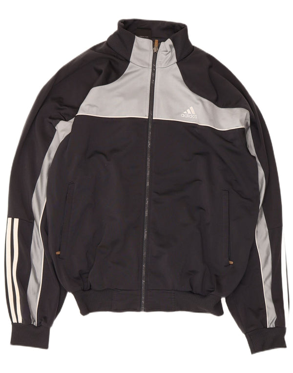 Męska bluza dresowa Adidas Graphic UK 40/42 Średni czarny blok kolorów