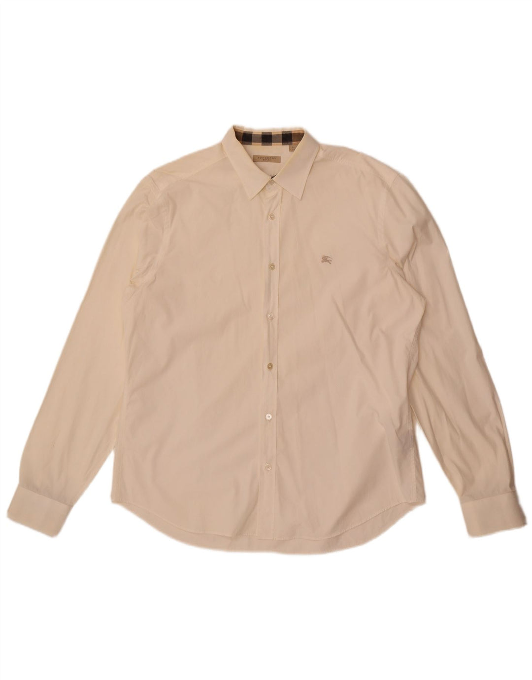 Koszula męska Burberry XL, biała, bawełniana