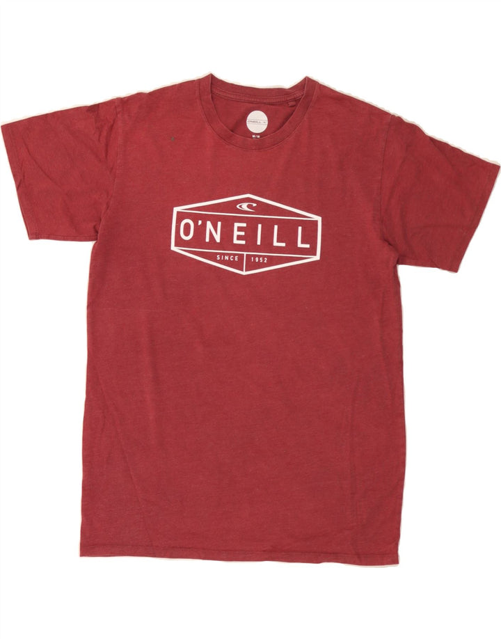 O'NEILL Mens Graphic T-Shirt Top Medium Red Cotton Vintage O'Neill and Second-Hand O'Neill from Messina Hembry 