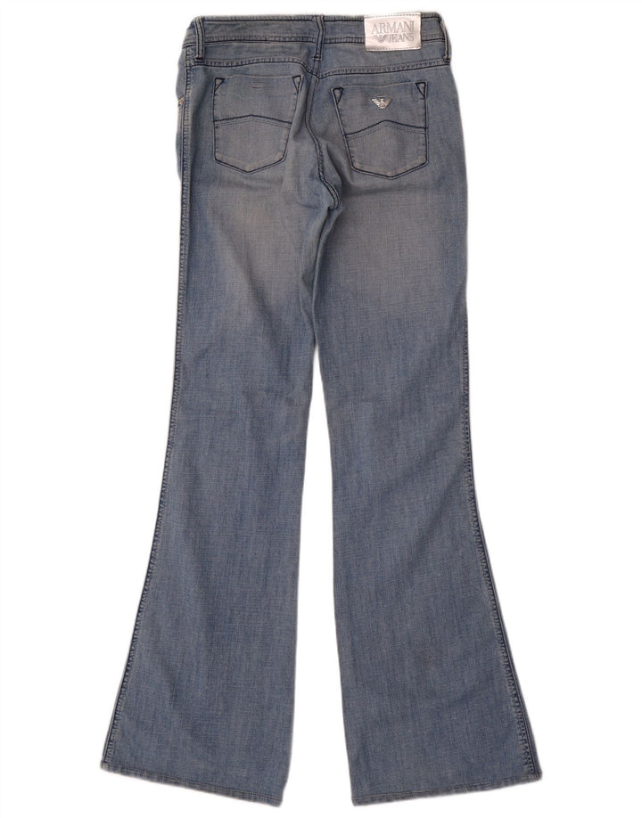 Damskie jeansy Armani Flared W29 L35 Niebieskie