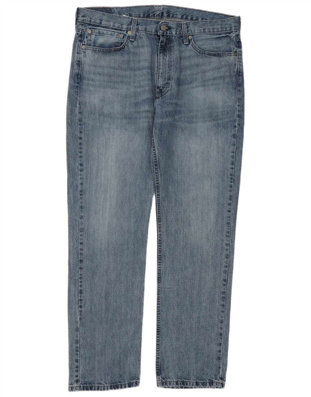 Męskie proste dżinsy Levi's W36 L32 Niebieskie bawełniane