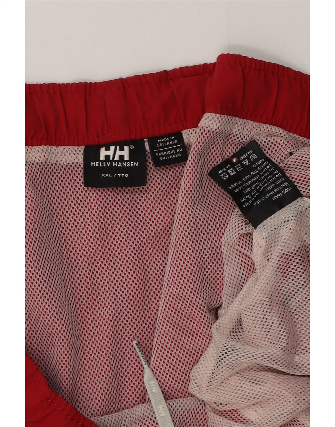 Męskie spodenki kąpielowe HELLY HANSEN 2XL, czerwony nylon