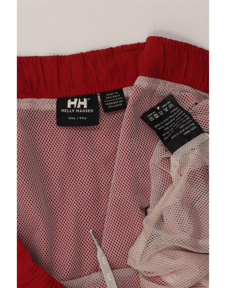 Męskie spodenki kąpielowe HELLY HANSEN 2XL, czerwony nylon
