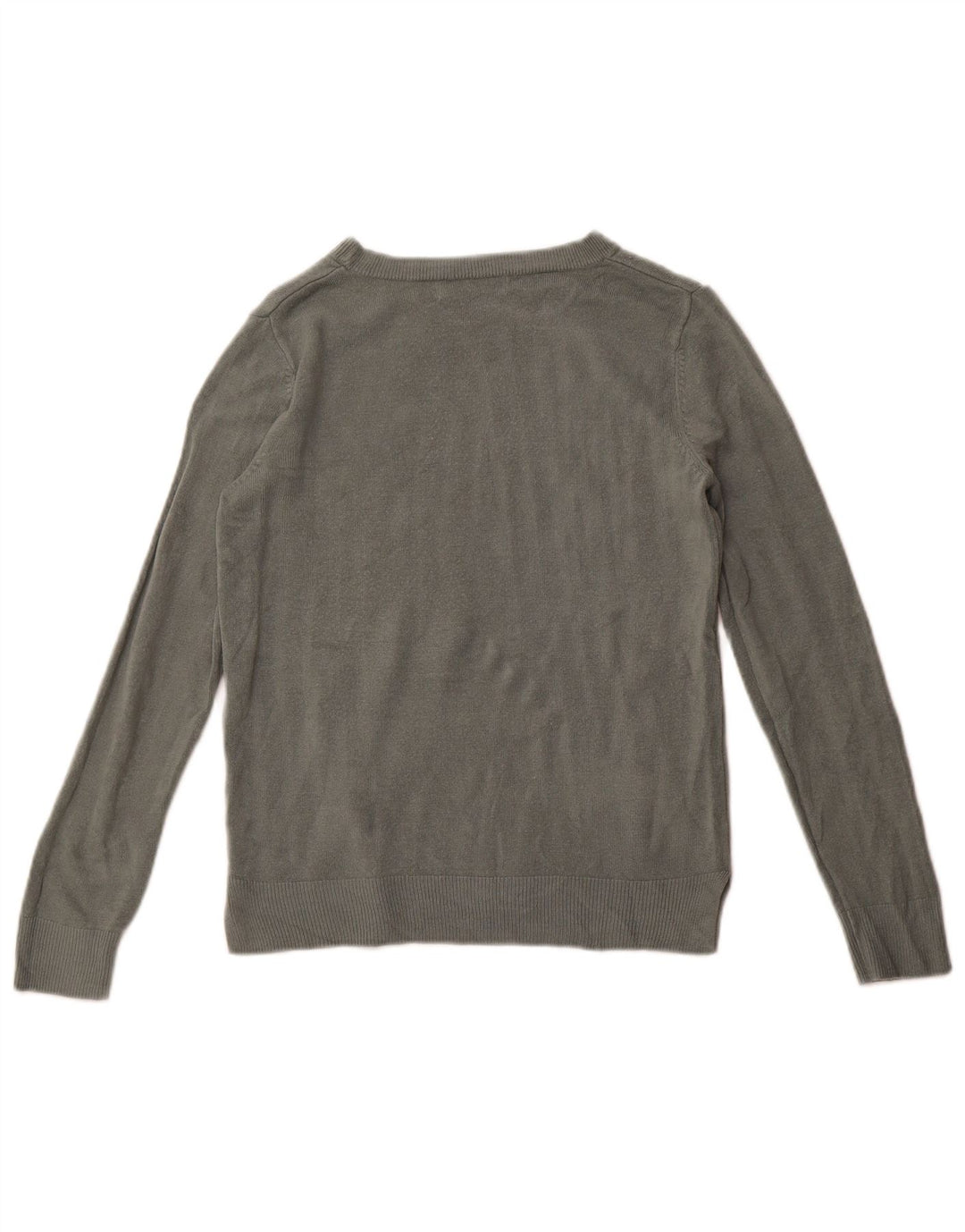Marks & Spencer Damski sweter z dekoltem w łódkę, UK 10, mały khaki