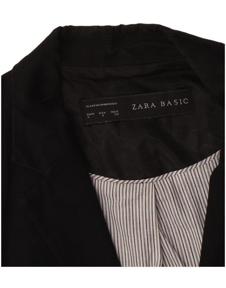 Zara damska marynarka zapinana na 1 guzik UK 10, mała czarna
