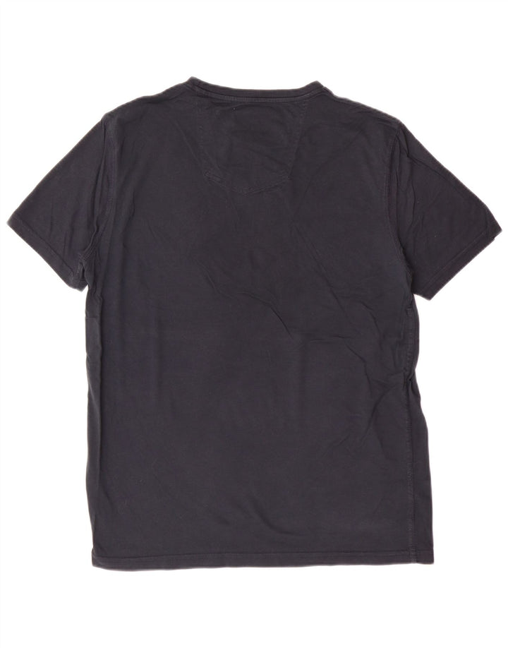 T-shirt męski FAT FACE Top, średni, granatowy, bawełniany