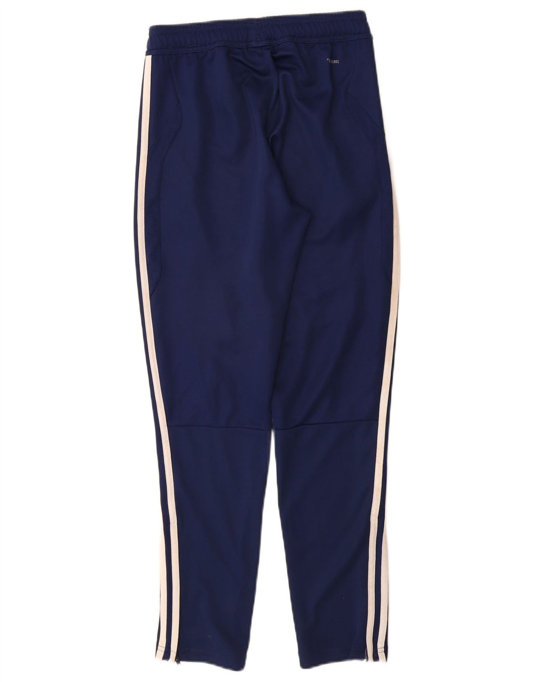 Chłopięce spodnie dresowe ADIDAS Climacool 11-12 lat, granatowe, poliestrowe