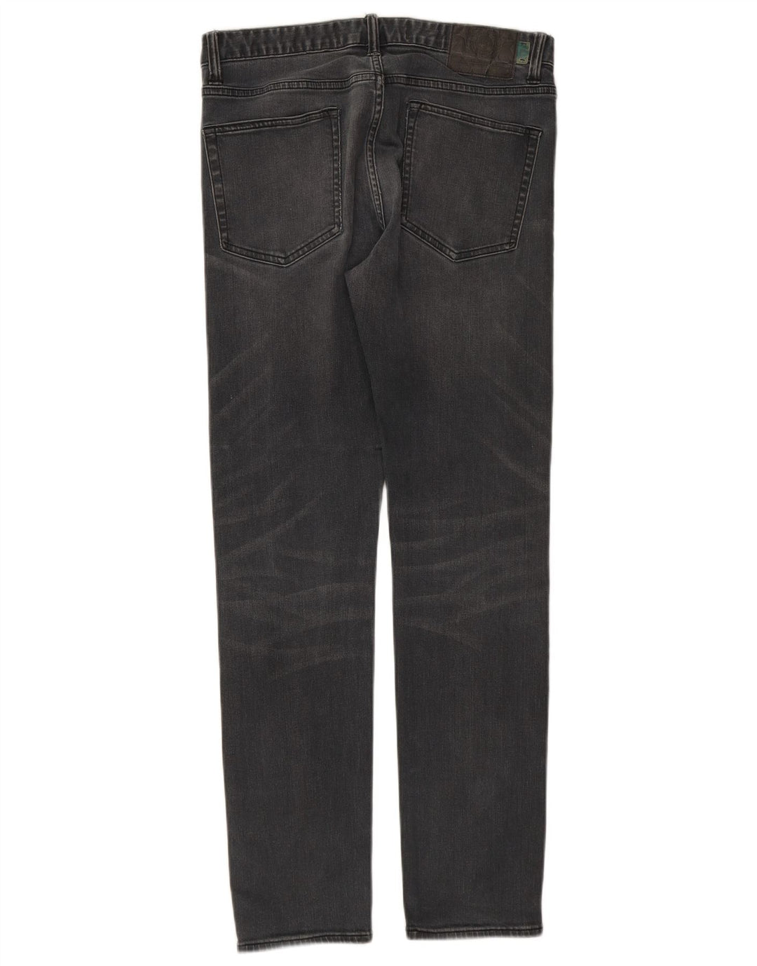 SUPERDRY Męskie jeansy slim W32 L32 Szara bawełna