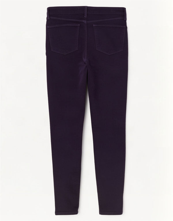 Damskie spodnie Skinny Velvet J Brand W29 L30 Fioletowa bawełna