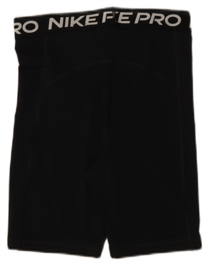 Damskie spodenki sportowe Nike Dri Fit Graphic UK 10, małe, czarne, poliestrowe