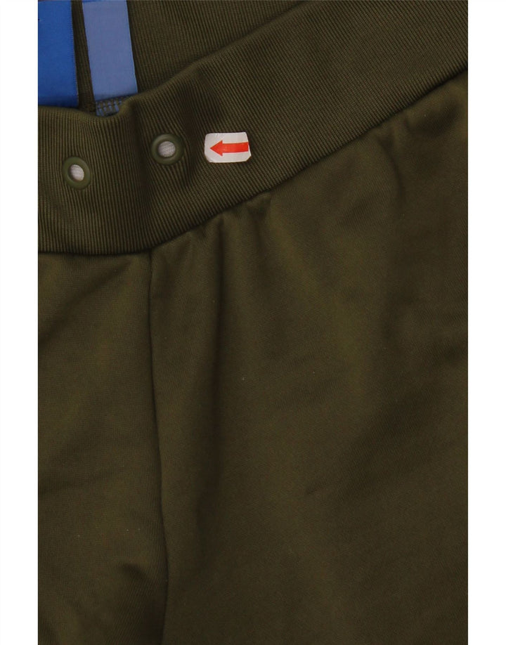 Damskie spodnie dresowe ADIDAS Joggers UK 10, małe, khaki, poliester