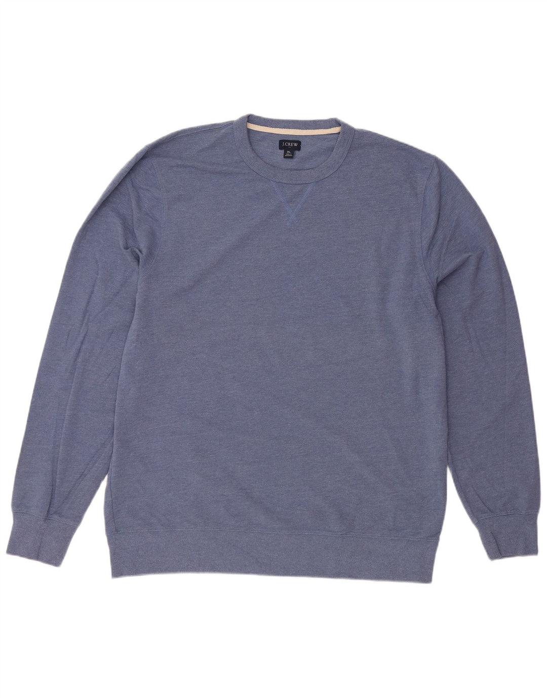 J. CREW Męski sweter bluzowy XL, niebieski, bawełniany